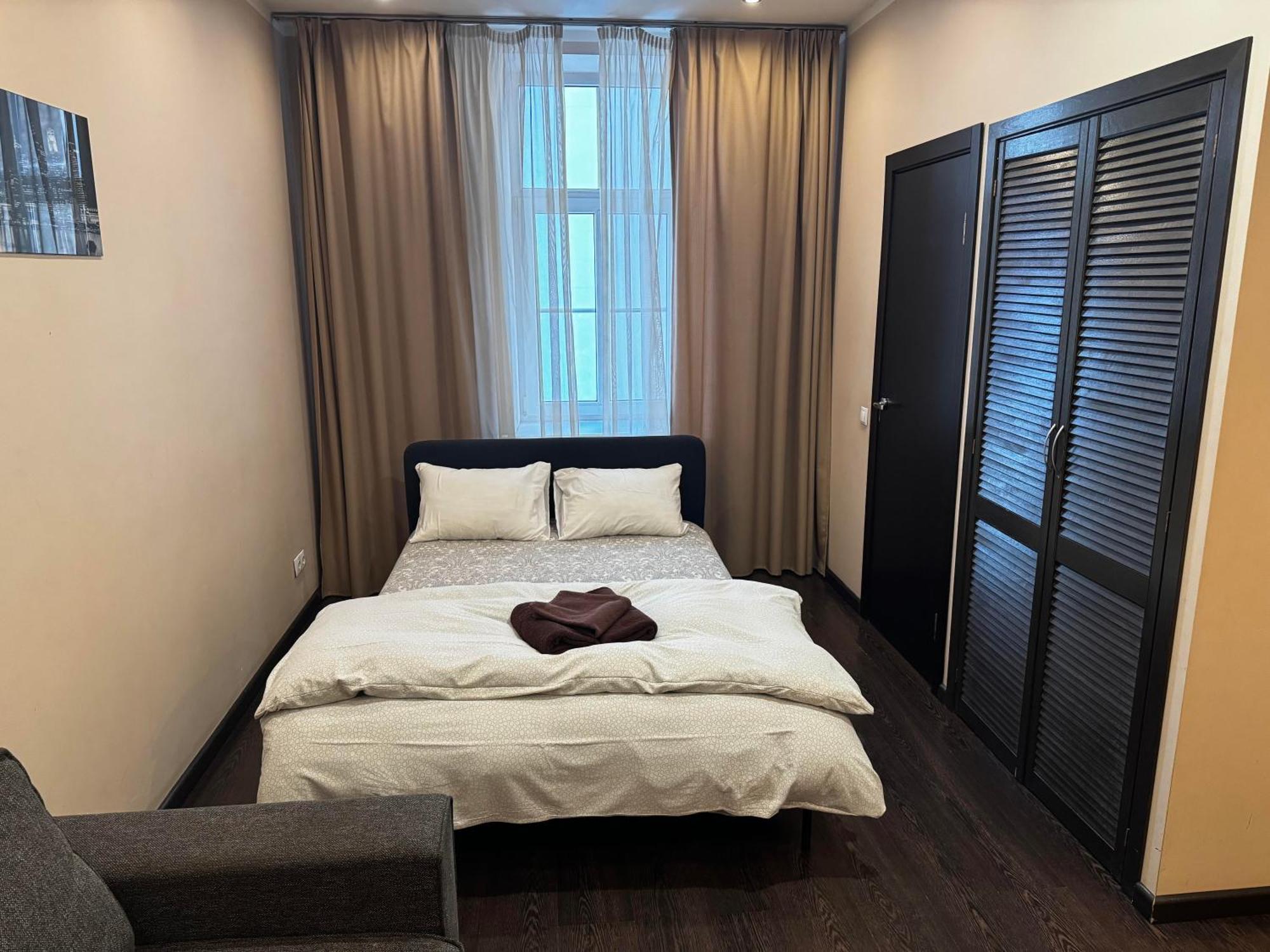 Aparthotel รีกา ภายนอก รูปภาพ A room at the hotel